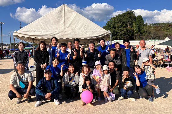 地域行事への参加する社員